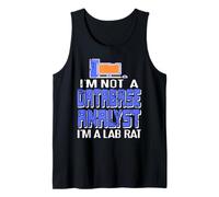 No Soy Analista De Datos Soy Rata De Laboratorio Camiseta sin Mangas