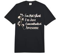 No Soy bajita, Solo Estoy concentrada, Impresionante mamá Floral Comfort Colors Adult Heavyweight T-Shirt