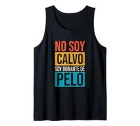No Soy Calvo Sin Pelo Papa Padre Humor Cumpleaños Hombre Camiseta sin Mangas