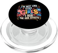 No Soy como Otras Chicas Leo los Efectos Secundarios PopSockets PopGrip para MagSafe