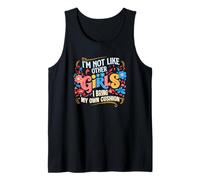 No Soy como Otras Chicas, traigo mi Propio cojín Camiseta sin Mangas