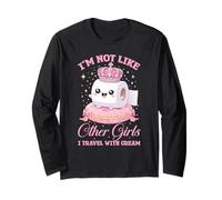 No Soy como Otras Chicas Viajo con Crema Manga Larga