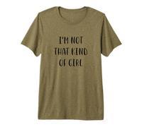 No Soy Ese Tipo de Chica Funny Idea White Lie Party Camiseta Premium