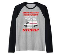 No soy espeluznante, tengo que mostrarme el caramelo primero Camiseta Manga Raglan