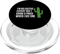 No Soy Experto en Cactus Pero sé un pinchazo Cuando Veo uno PopSockets PopGrip para MagSafe