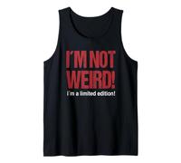 No Soy extraño Eslogan Divertido Camiseta sin Mangas