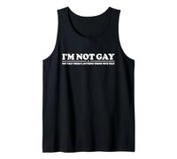 NO Soy Gay NO ES Que Hay Algo Malo EN ESO Camiseta sin Mangas