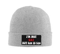 No Soy Gay, Pero 20 Dólares Son 20 Dólares. Hombre Mujer Gorro De Punto Clásico Watch Cap Suave Gorro Invierno para Esquí Al Aire Libre Deportes