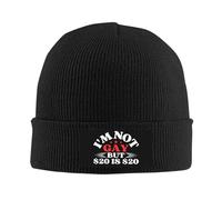 No Soy Gay, Pero 20 Dólares Son 20 Dólares. Unisex Gorro Invierno Deportivo Gorro De Punto Transpirable Watch Cap para Correr Pasear Al Perro Esquí