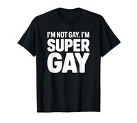 No Soy Gay Soy Súper Orgullo Gay Camiseta