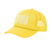 No Soy Ginecóloga, Pero Le Echaré Un Vistazo. Unisex Gorras Hip Hop Protección UV Sombrero Ligera Snapback Cap para Tenis Deporte Senderismo