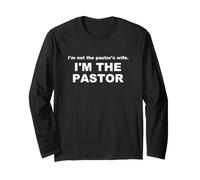 No Soy la Esposa del Pastor, Soy la pastora Mujer predicadora Manga Larga
