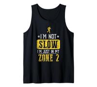 No Soy Lento Sólo Estoy En Mi Zona 2 Cardio Fitness Zona 2 Camiseta sin Mangas