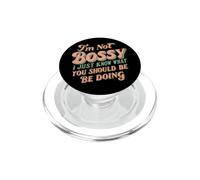 No Soy mandón, Solo sé lo Que deberías Estar Haciendo PopSockets PopGrip para MagSafe