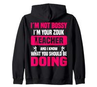 No Soy mandón, Soy tu Maestro de Zouk Que Sabe Hacer Sudadera con Capucha