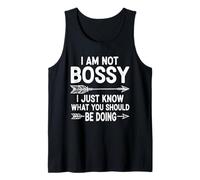 No soy mandona, solo sé lo que deberías hacer de forma divertida Camiseta sin Mangas