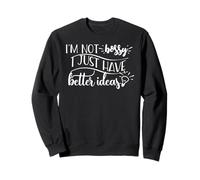 No Soy mandona Solo Tengo Mejores Ideas Funny Lightbulb Meme Sudadera