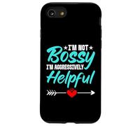 No Soy mandona Soy agresivamente útil Soy el Jefe Carcasa para iPhone SE (2020) / 7/8