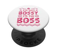 No Soy mandona, Soy la jefa PopSockets PopGrip Adhesivo