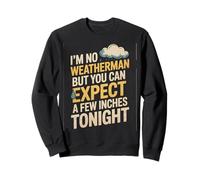 No soy meteorólogo, pero puedes esperar unas pocas pulgadas esta noche Sudadera