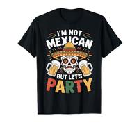 No Soy Mexicano, Pero Vamos a festejar la Cerveza Esqueleto del Cinco de Mayo Camiseta