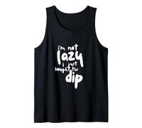 No Soy Perezoso, Acabo de Comprar The Dip Funny Crypto Trader Camiseta sin Mangas