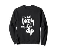 No Soy Perezoso, Acabo de Comprar The Dip Funny Crypto Trader Sudadera
