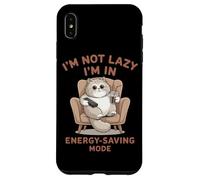 No Soy Perezoso Estoy en Modo de Ahorro de energía Carcasa para iPhone XS MAX