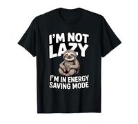 No Soy Perezoso Estoy en Modo de Ahorro de energía Perezoso Camiseta