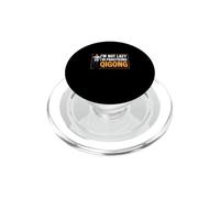 No Soy Perezoso Estoy practicando Qigong Divertido Chi Gong Qigong Fan PopSockets PopGrip para MagSafe