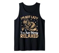 No Soy Perezoso Estoy Simplemente Otterly Relajado Camiseta sin Mangas
