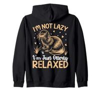 No Soy Perezoso Estoy Simplemente Otterly Relajado Sudadera con Capucha