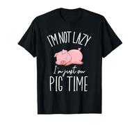 No soy perezoso, soy solo en la hora de cerdo, amante de Camiseta