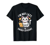No Soy Perezoso, Soy un Gato energéticamente eficiente Camiseta