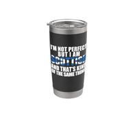NO SOY PERFECTO PERO SOY ESCOCÉS MÁS O MENOS LO MISMO Flag Meme Vaso térmico de acero inoxidable de doble pared