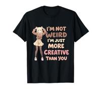 No Soy Raro, Solo Soy más Creativo, Amante del Anime, Manga Divertido Camiseta