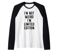 No Soy Raro, Soy Divertido en edición Limitada Camiseta Manga Raglan