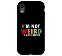 No soy raro, soy una edición limitada divertida y sarcástica Carcasa para iPhone XR