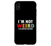 No soy raro, soy una edición limitada divertida y sarcástica Carcasa para iPhone XS Max