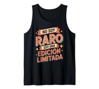 No Soy Raro Soy Una Edición Limitada Frase Divertida Camiseta sin Mangas