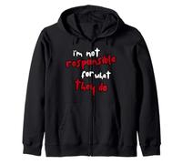 No Soy Responsable De Nada De Lo Que Hagan. Sudadera con Capucha