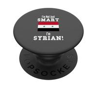 No Soy Solo Inteligente, Bandera de país Sirio Siria PopSockets PopGrip Adhesivo