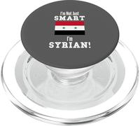 No Soy Solo Inteligente, Bandera de país Sirio Siria PopSockets PopGrip para MagSafe