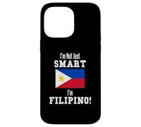 No Soy Solo Inteligente Filipino Country Flag Filipinas Carcasa para iPhone 14 Pro MAX
