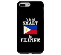 No Soy Solo Inteligente Filipino Country Flag Filipinas Carcasa para iPhone 7 Plus/8 Plus