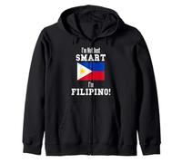No Soy Solo Inteligente Filipino Country Flag Filipinas Sudadera con Capucha