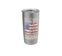 No soy solo la niña de papá, soy la hija de un veterano EE. UU Vaso térmico de acero inoxidable de doble pared