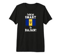 No Soy Solo Smart Bajan Country Flag Barbados Camiseta Premium
