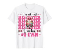 No soy solo su hermana, soy su fan #1 Fútbol hermana chica Camiseta