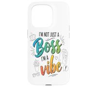 No Soy Solo Un Jefe, Soy Un Amante del Café Vibe Empowerment Carcasa para iPhone 15 Pro